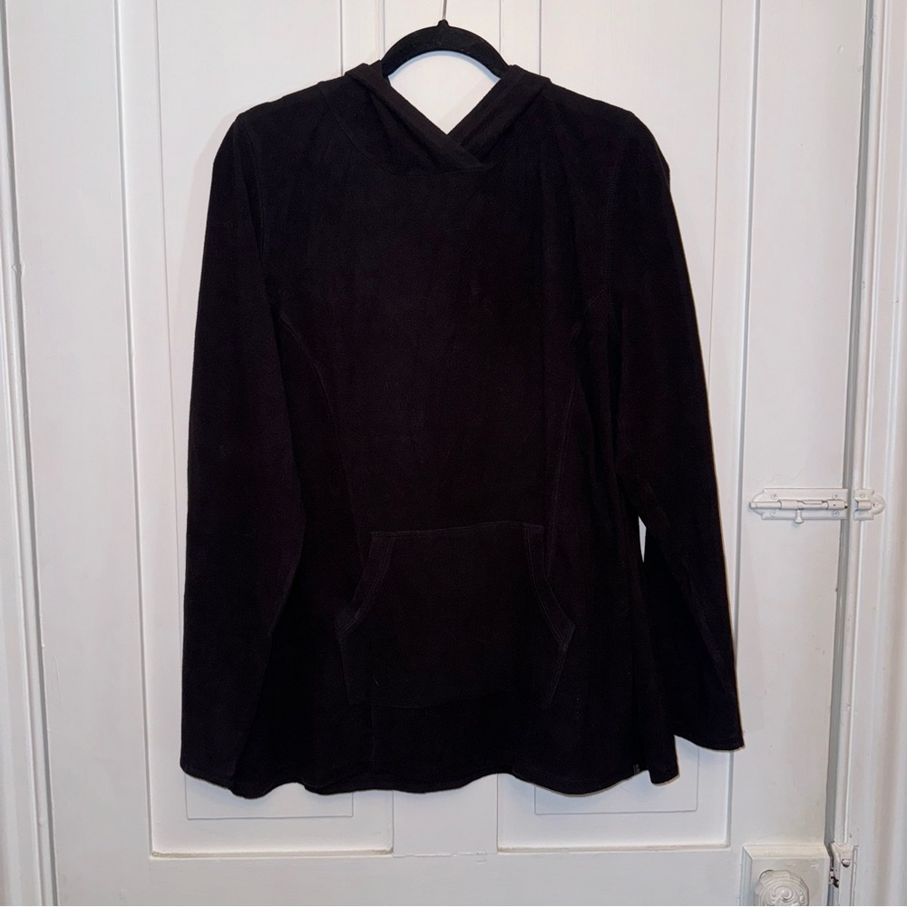 ✨lane bryant active black fleece hoodie✨